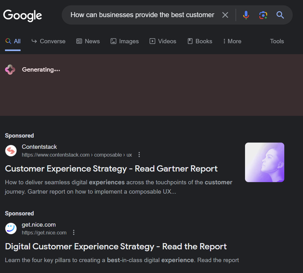 google serp
