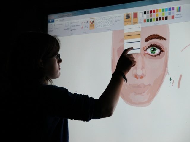 touch screen art