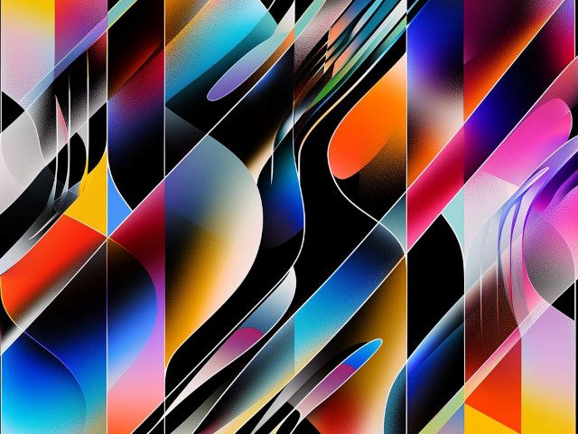An image of GenAI abstract digital art.