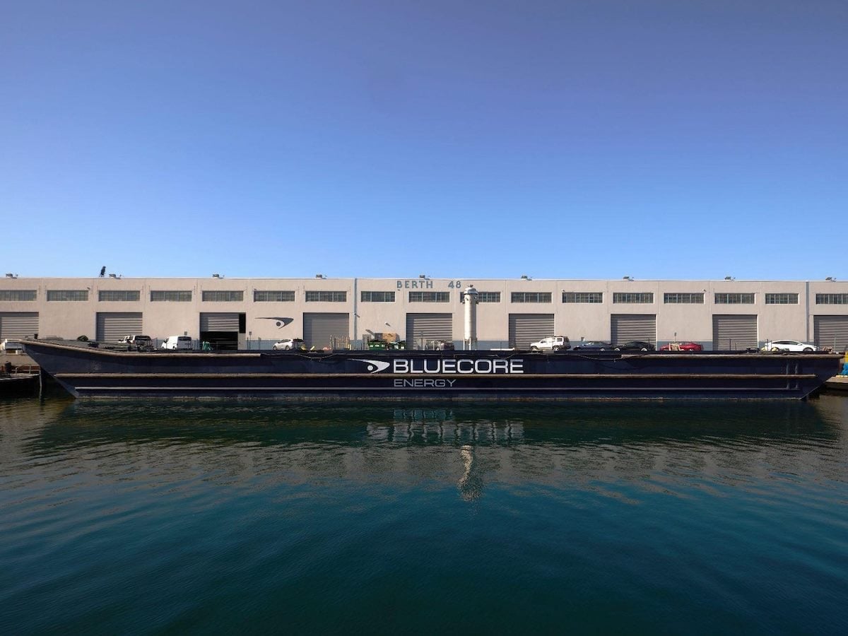 A Bluecore Energy Barge