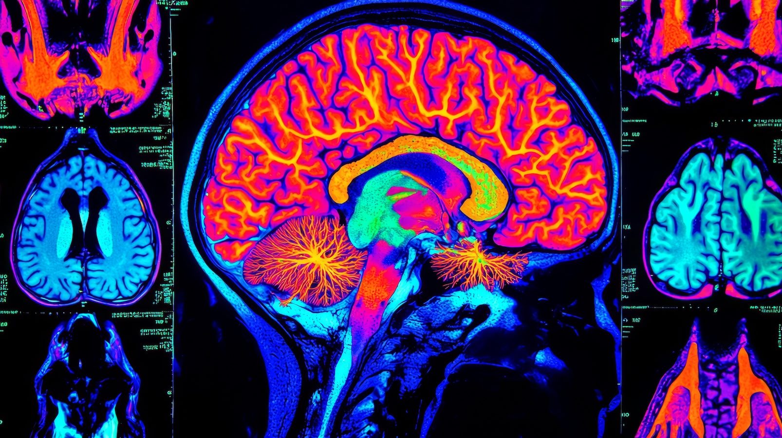 Neurological patterns captured in strikingly vivid brain scan imagery