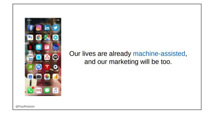 machine assisted marketing