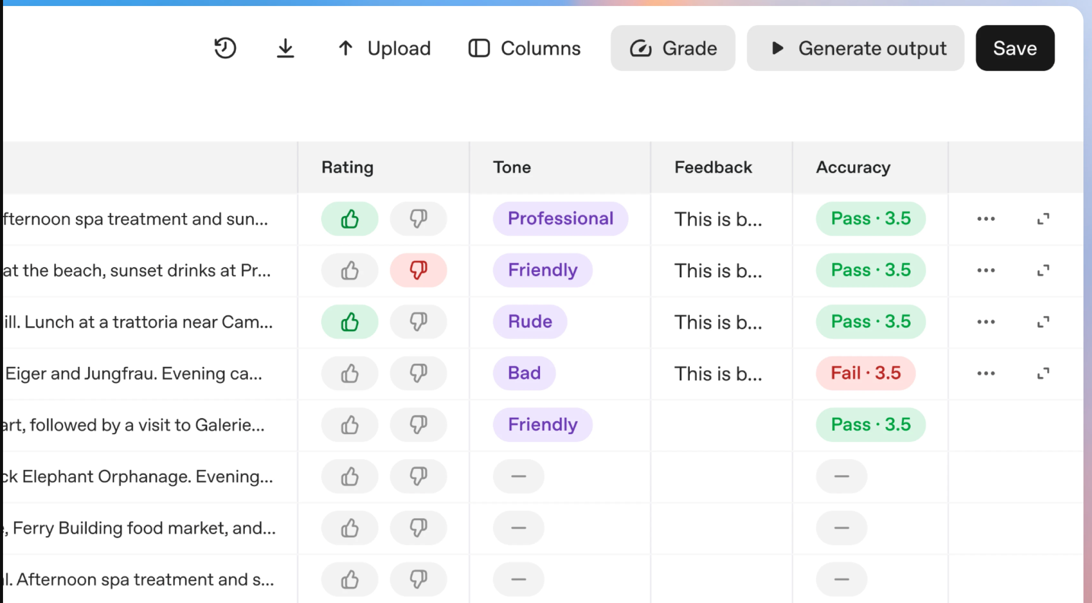 AgentKit's Datasets Capability