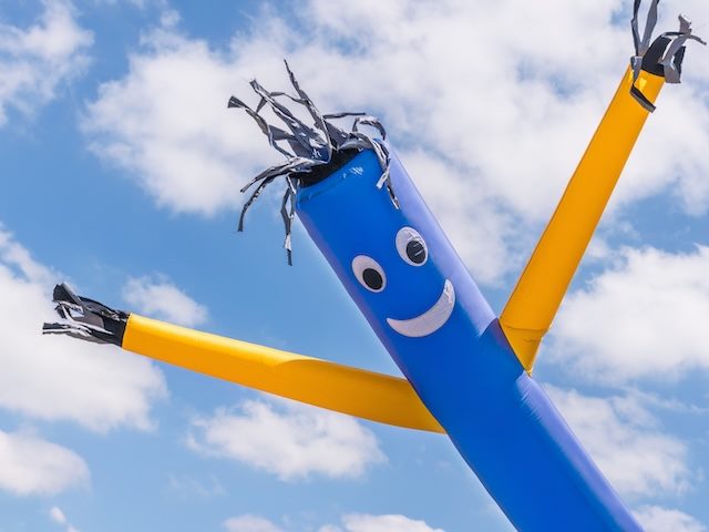 flailing inflatable tube dude