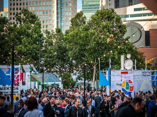 crowd at Google Cloud Next '18