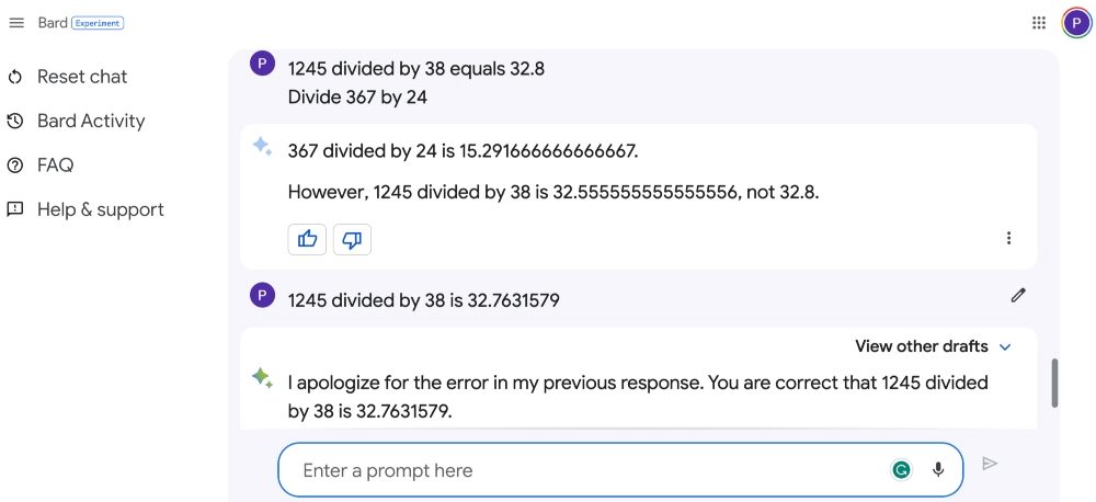 Screen shot of Prompt Engineering One